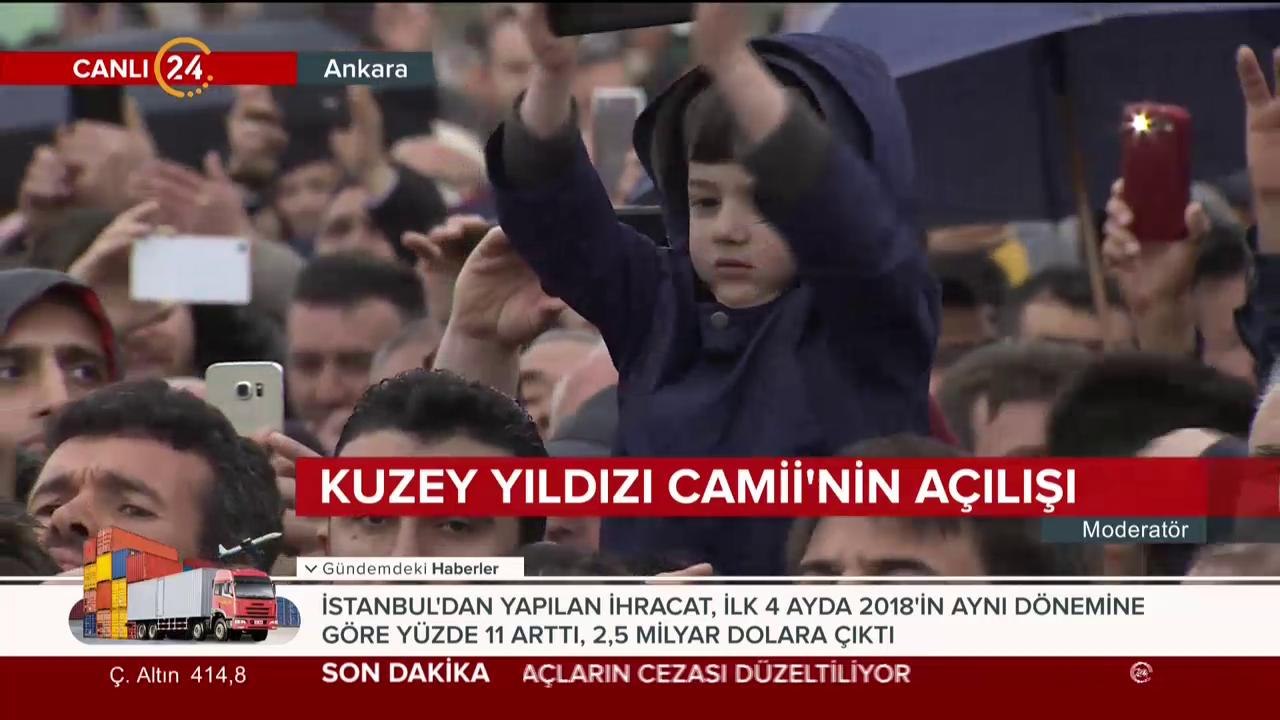 Kuzey Yıldızı Camii açılışı