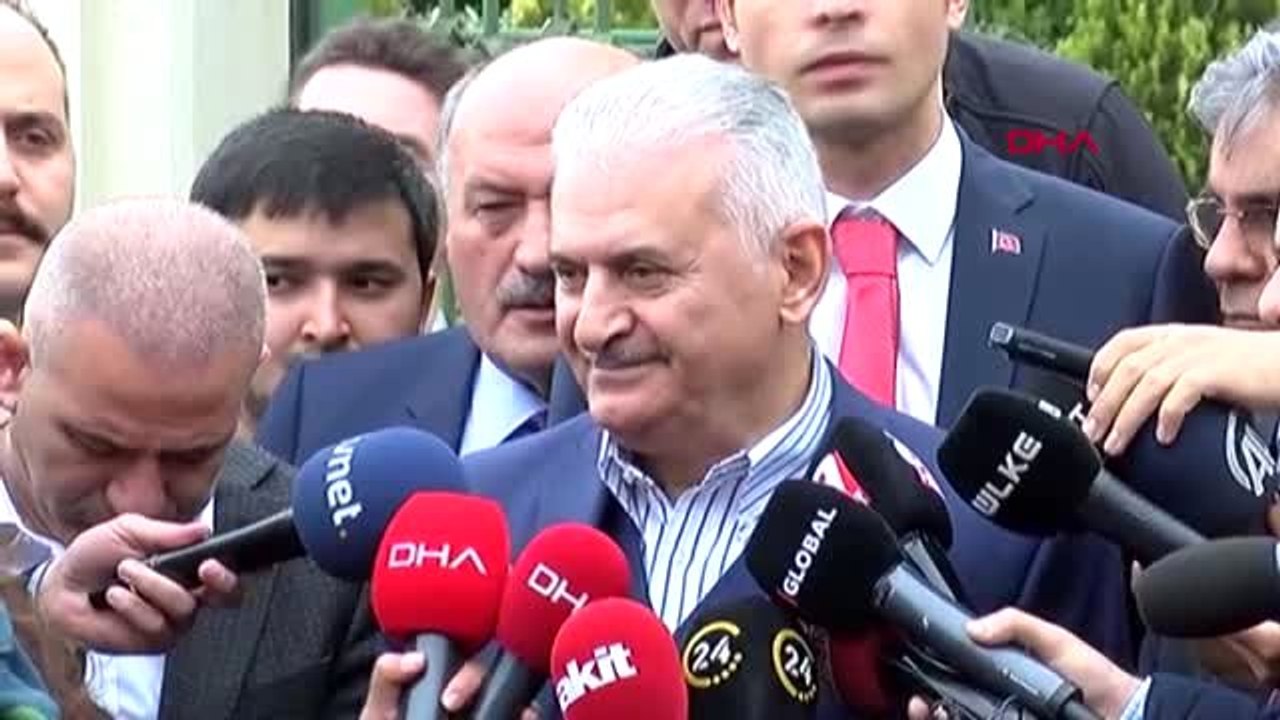 İstanbul- Binali Yıldırım'dan Cuma Namazı Sonrası Açıklama 2
