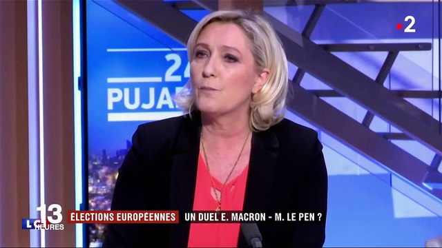 Élections européennes : un duel entre Emmanuel Macron et Marine Le Pen ?