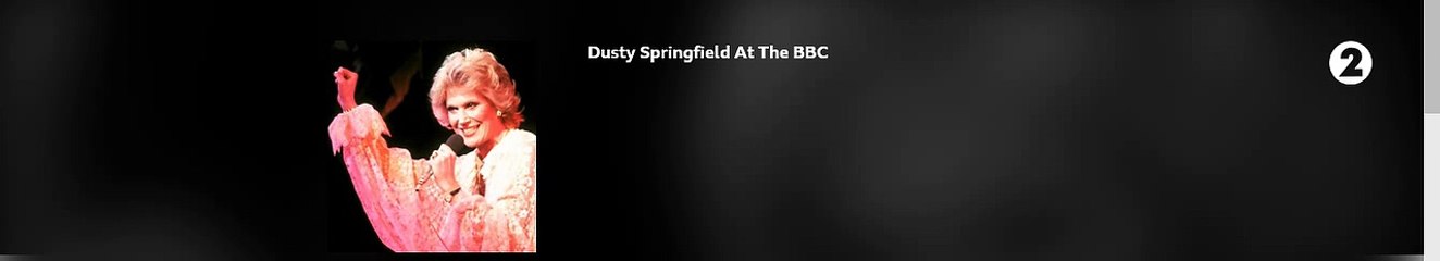 Dusty Springfield At The BBC - Radio Programme.