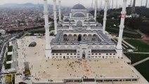 Büyük Çamlıca Camii Ramazan’ın İlk Cumasında Doldu Taştı...