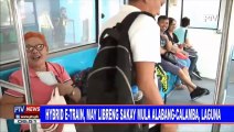 Hybrid E-Train, may libreng sakay mula Alabang-Calamba, Laguna