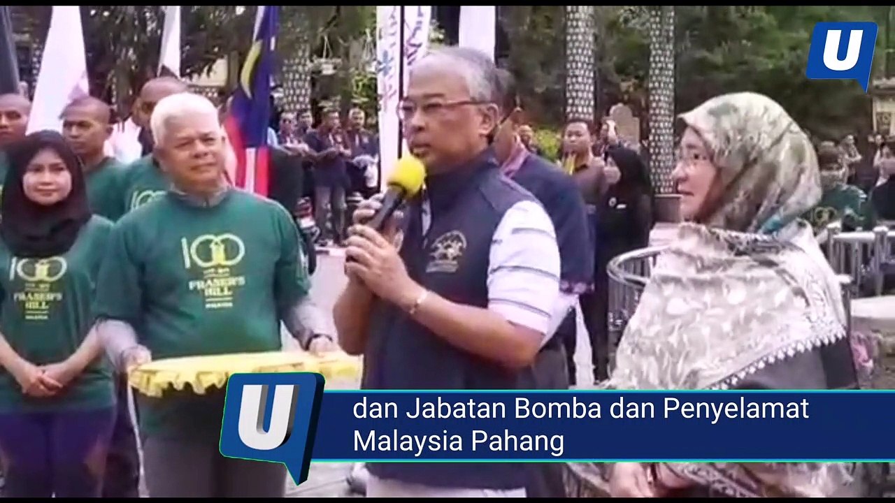 100 pendaki 100 tahun Bukit Fraser