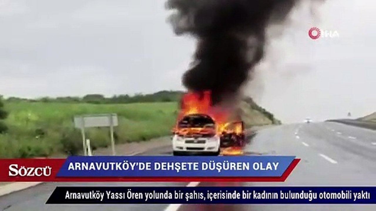 Arnavutköy'de dehşete düşüren olay