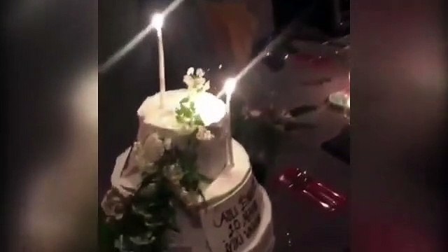 Murat Boz sevgilisi Aslı Enver'e sürpriz bir doğum günü organize etti.