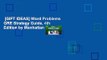 [GIFT IDEAS] Word Problems GRE Strategy Guide, 4th Edition by Manhattan Prep