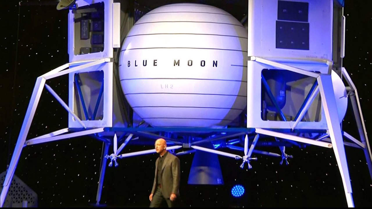 Bezos unveils lunar lander 'Blue Moon', set to launch by 2024