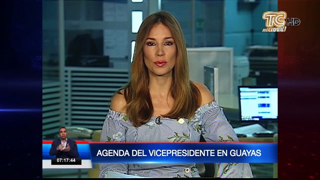 Vicepresidente Otto Sonnenholzner cumple actividades en el Guayas