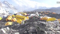 Mount Everest is covered in trash after decades of commercial mountaineering