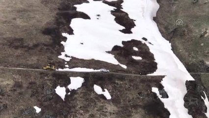 Aa Muhabiri Görev Başındayken Uçuruma Yuvarlandı -Olay Yeri (2)