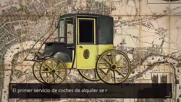 La historia del nacimiento del taxi en el siglo XIX