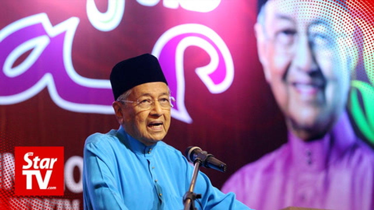 Dr M: Give us more time, a year not enough to do much