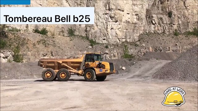 Dumper tombereau Bell B25 - Présentation machine CFE Location