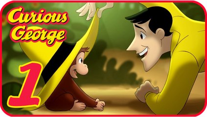 Curious George Walkthrough Part 1 - 100% (Gamecube, PS2, XBOX) Level 1 Jungle