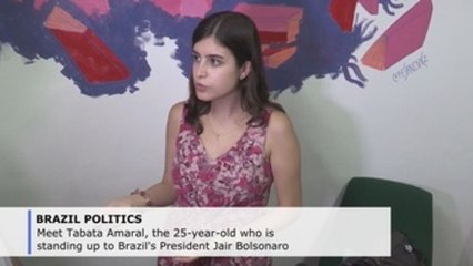 Tabata Amaral, scourge of Bolsonaro, raised in favela and trained at Harvard