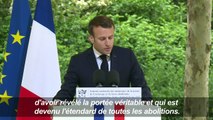 Macron commémore l'abolition de l'esclavage