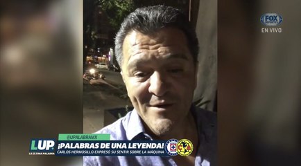 LUP: Carlos Hermosillo mandó un mensaje a los jugadores del Cruz Azul