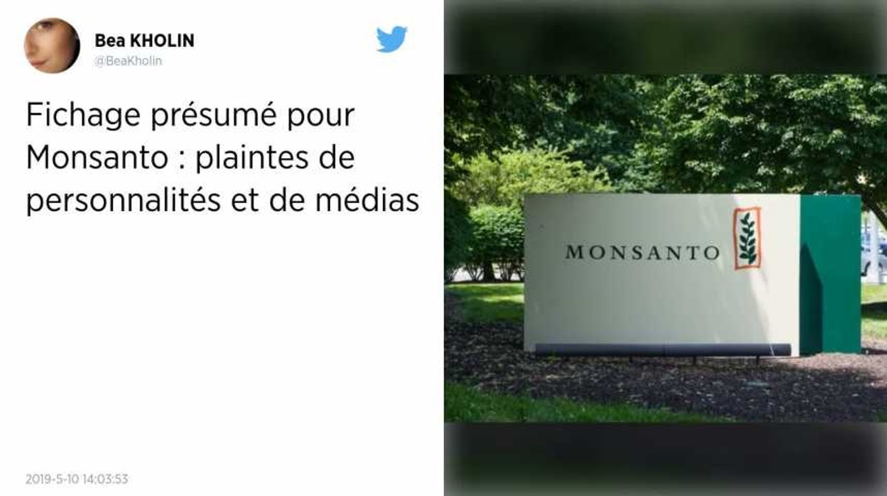 Glyphosate. Après le fichage fait pour Monsanto, des personnalités et des médias portent plainte