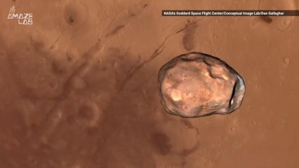 Why Does This Moon Look Like A Giant Piece of Candy?