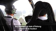 Au Vietnam, la baie d'Halong se visite depuis le ciel désormais