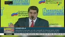 Pdte. Maduro reitera denuncia del robo de fondos venezolanos