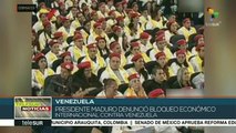 Pdte. Maduro denuncia bloqueo inhumano contra Venezuela