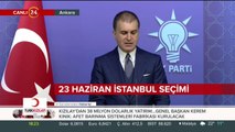 AK Parti Sözcüsü Ömer Çelik, MKYK toplantısı sonrası açıklama yapıyor