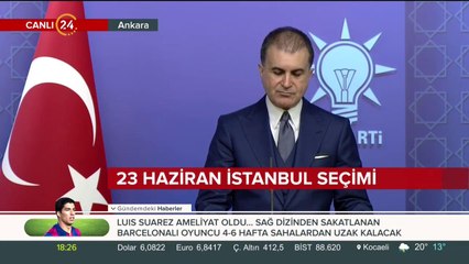 下载视频: AK Parti Sözcüsü Ömer Çelik, MKYK toplantısı sonrası açıklama yapıyor