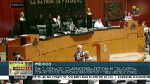 México: Senado aprueba reforma educativa que sustituye a la de EPN