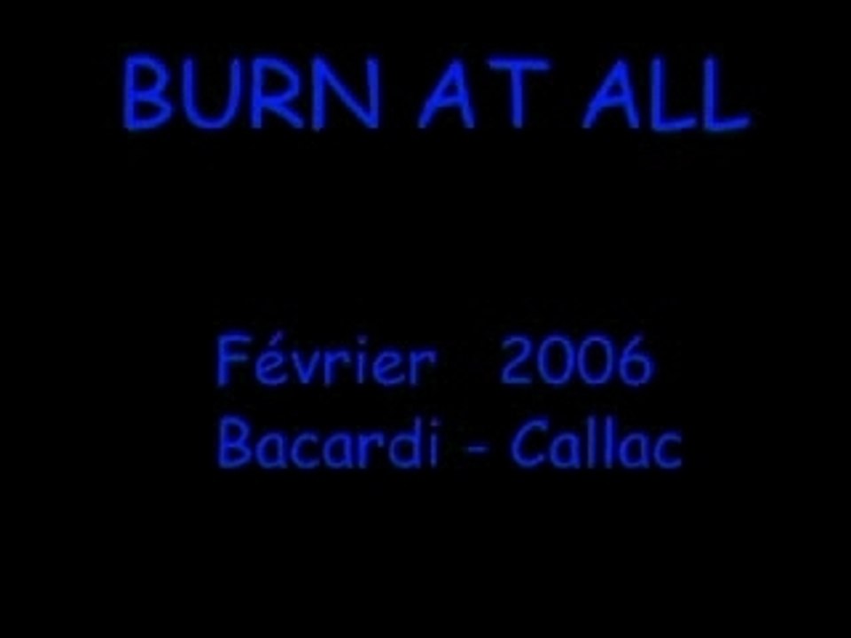 Burn At All
