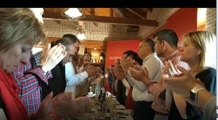 Emoción en el PSOECyL por la muerte de Rubalcaba