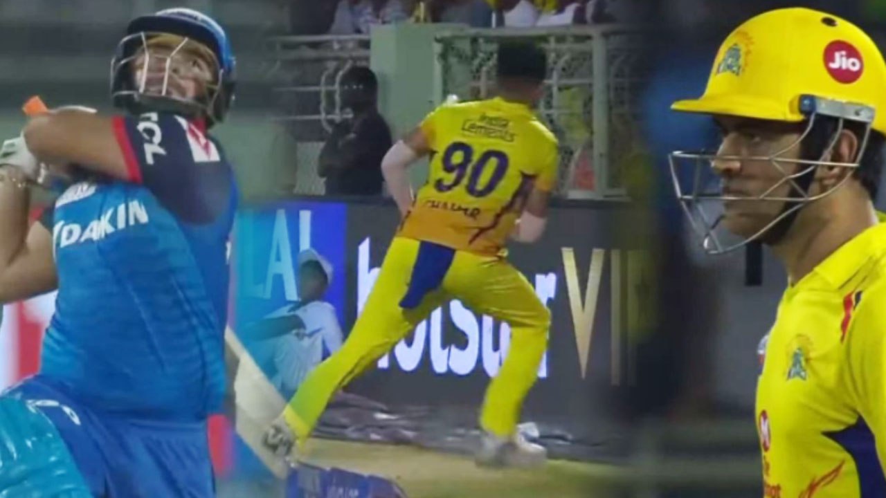 IPL 2019 CSK vs DC: MS Dhoni gets angry with Deepak Chahar for dropping Rishabh Pant| वनइंडिया हिंदी