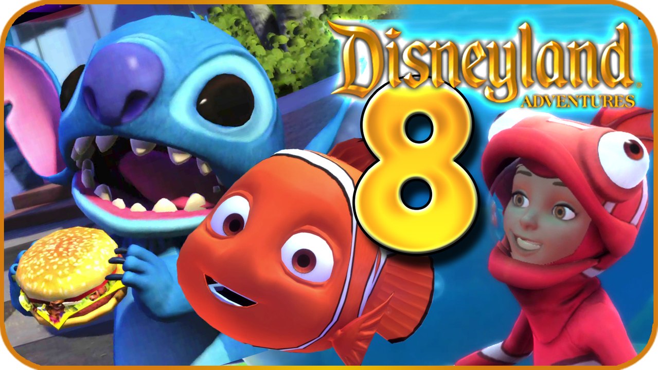 Disneyland Adventures Walkthrough Part 8 (PC, X360, XB1) ~ Stitch & Finding Nemo ~