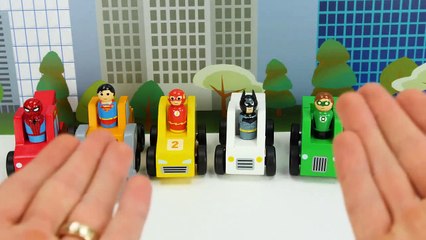 Help us save the Superheroes from being Painted the Wrong Color!