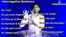 Learn English Grammer Day-77 || Interrogative Sentence ( Do  you eat? / Do I improve?)
