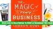 [Read] The Magic of Tiny Business: You Don't Have to Go Big to Make a Great Living  For Online