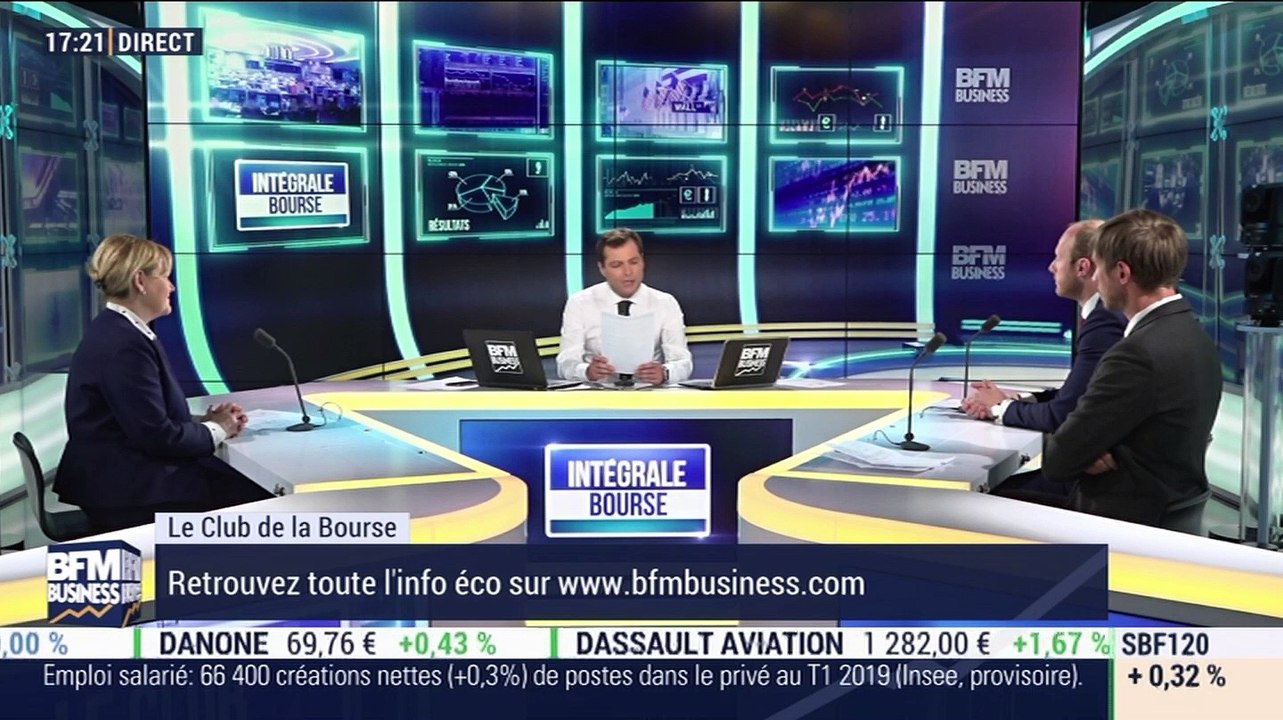Le Club de la Bourse: Valérie Plagnol, Bastien Drut, Benoit Peloille et Vincent Ganne - 10/05