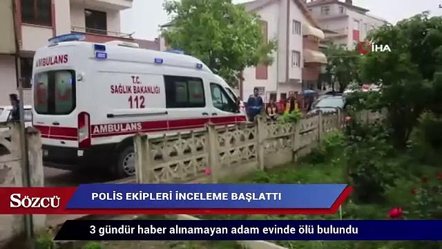 3 gündür haber alınamayan adam evinde ölü bulundu