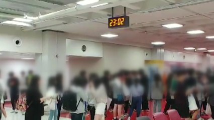 제주발 아시아나항공 지연...수학여행객 불편 / YTN