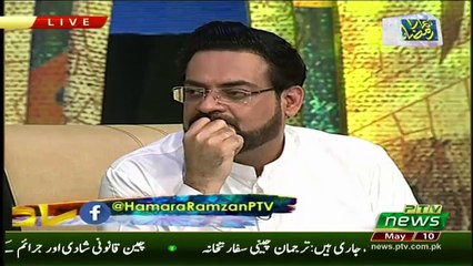 Kia Amir Liaquat Ramzan Transmission Chor Rahe Hain..