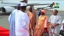 RTB - Arrivée du Président de l’Assemblée Nationale du Niger Ousséni TINNI au Burkina Faso