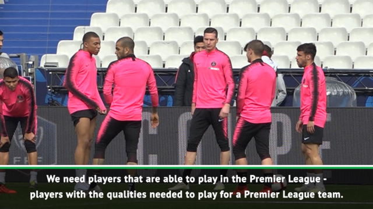 PSG need Premier League style players - Tuchel