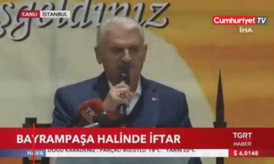 Binali Yıldırım: Hal komisyoncusu tefeci değildir, terörist değildir