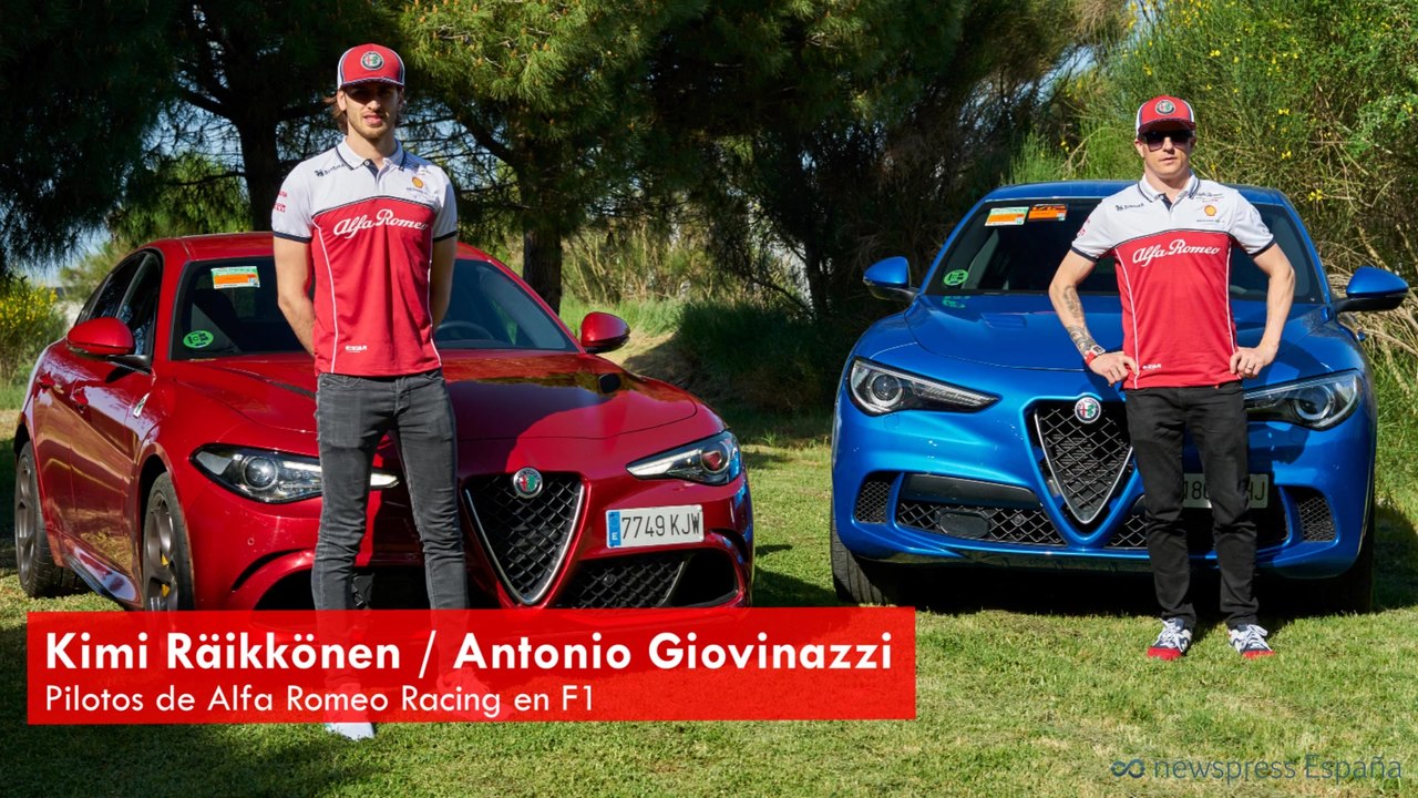 Alfa Romeo Racing - Kimi Raikkonen and Antonio Giovinazzi