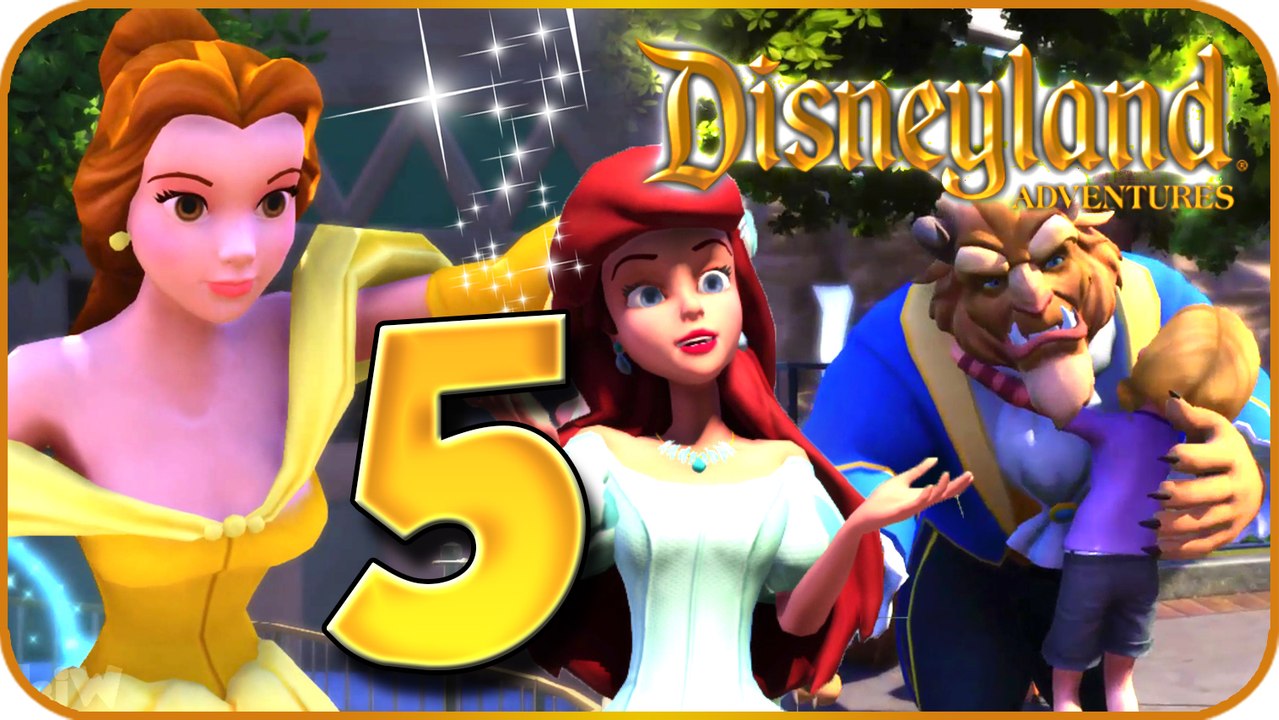 Disneyland Adventures Walkthrough Part 5 (PC, X360, XB1) ~ Belle & Ariel ~