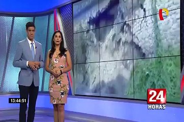 Apurímac: hombre cayó en una enorme grieta formada por crecida de río