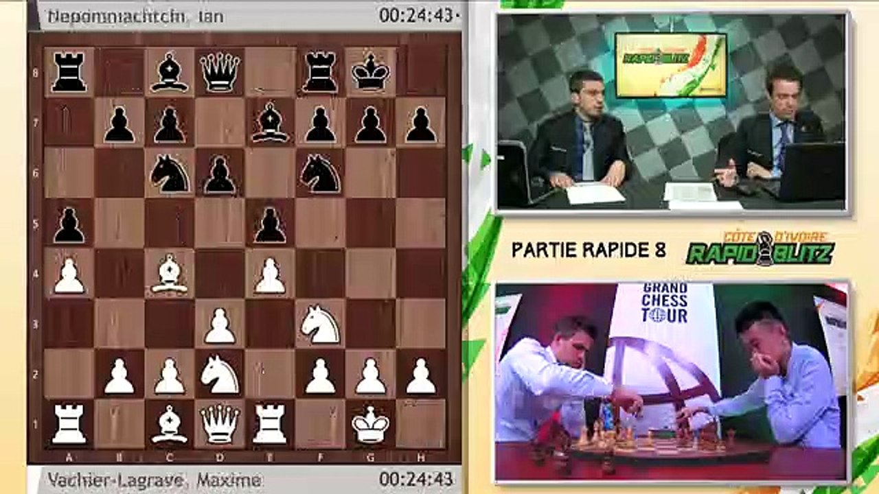 Grand Chess Tour- Rapide & Blitz de Cote dIvoire 2019 - Rapide, Rondes 7-9