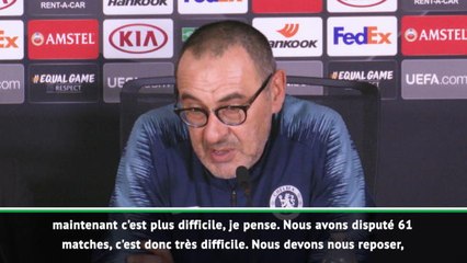 38e j. - Sarri : "Ce sera très difficile"