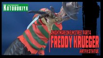 A Nightmare on Elm Street 4 Freddy Krueger | Kotobukiya ArtFX Statue Review!