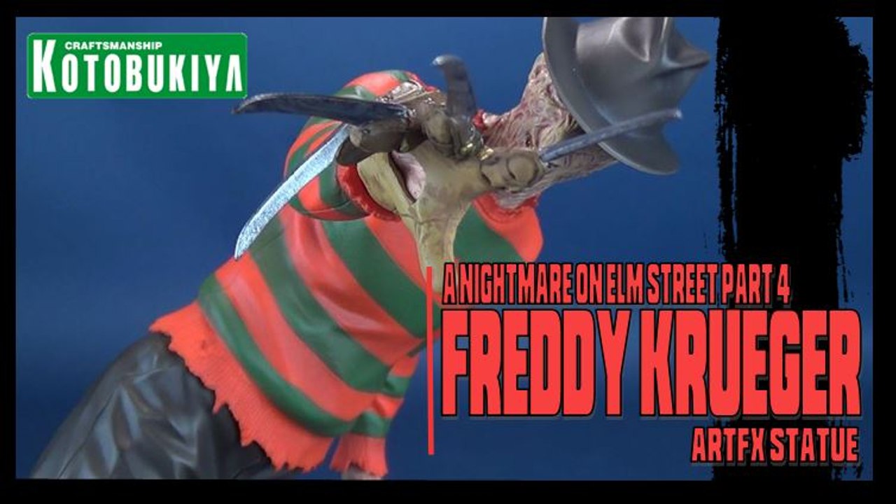 A Nightmare on Elm Street 4 Freddy Krueger | Kotobukiya ArtFX Statue Review!